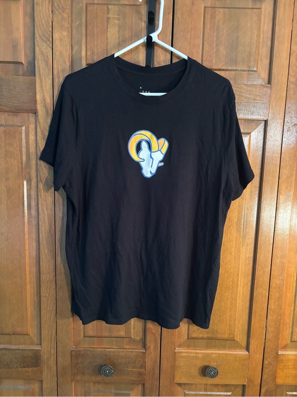 a new day Aaron Donald Los Angeles Rams Black V-Neck Tee